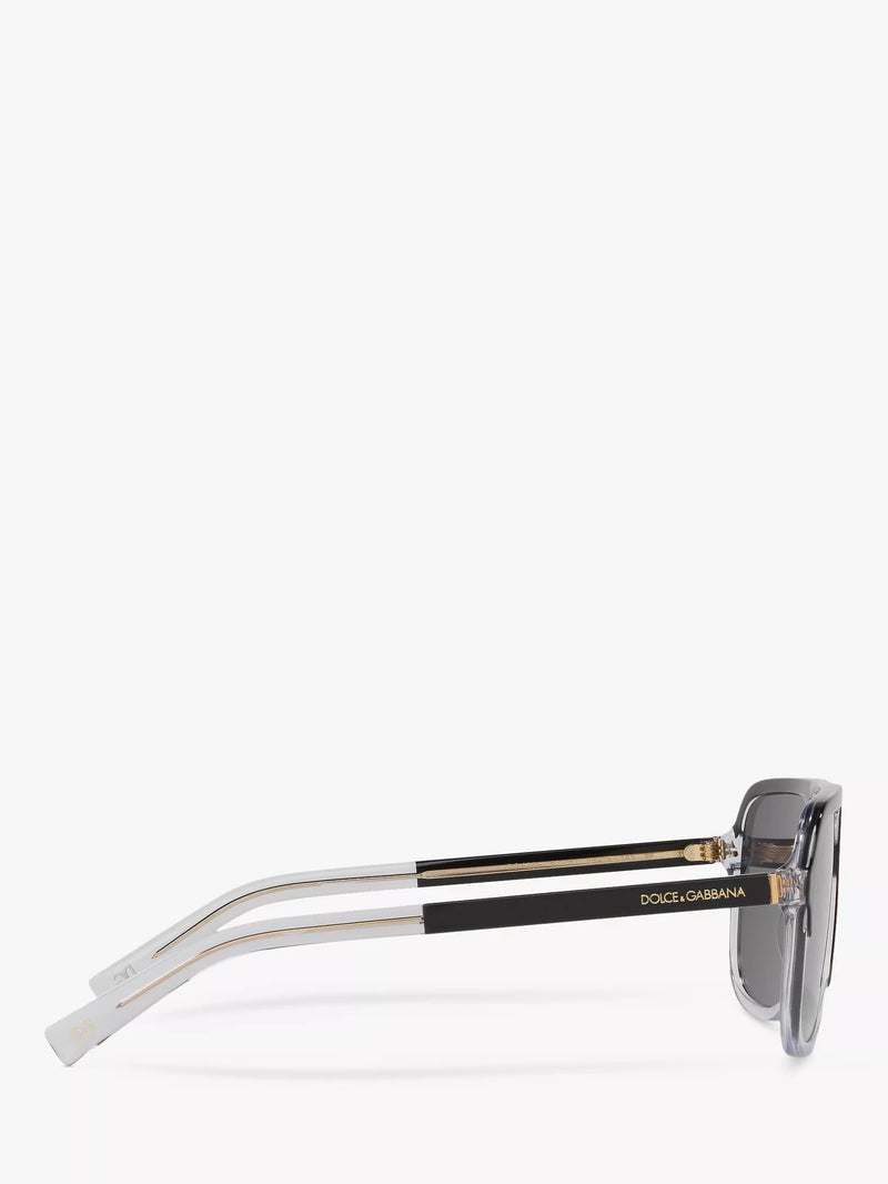 Dolce & Gabbana polarised square sunglasses 58mm, UK version