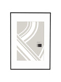 John Lewis aluminium/acrylic photo frame A1/A2 with mount, UK version