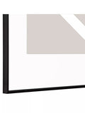 John Lewis aluminium/acrylic photo frame A1/A2 with mount, UK version