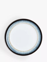 John Lewis Denby Halo Rim Dinner Plate Black Multi 28cm- Buy online at McGrocer