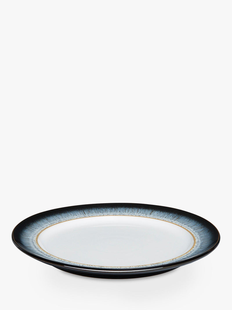 Denby Halo dinner plate 28cm black/multi - British product