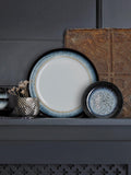 Denby Halo dinner plate 28cm black/multi - British product