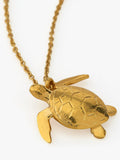 Alex Monroe sea turtle pendant necklace 41cm, UK version