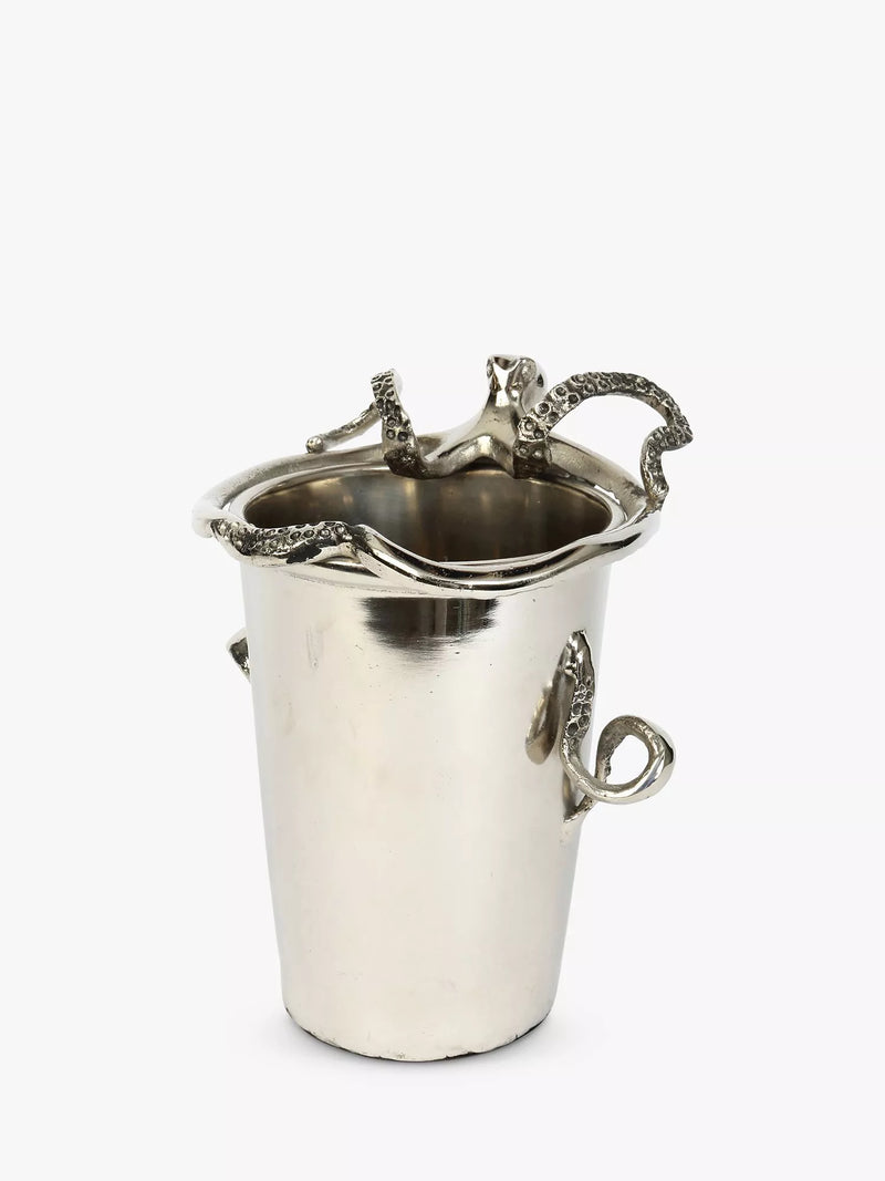 Culinary Concepts Octopus wine cooler nickel plated aluminium (British brand)