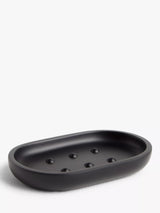 John Lewis John Lewis Matt Finish Soap Dish 12.5 x 8 x 2 cm- Buy online at McGrocer