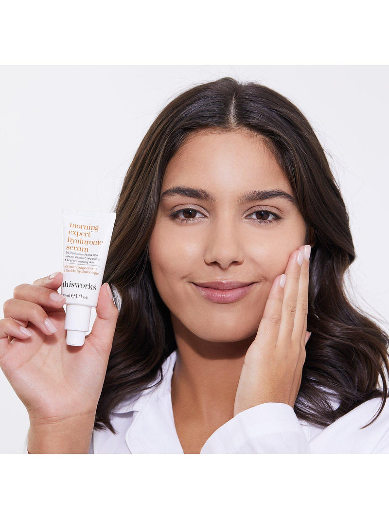 This Works Morning Expert Hyaluronic Serum 30ml - British product
