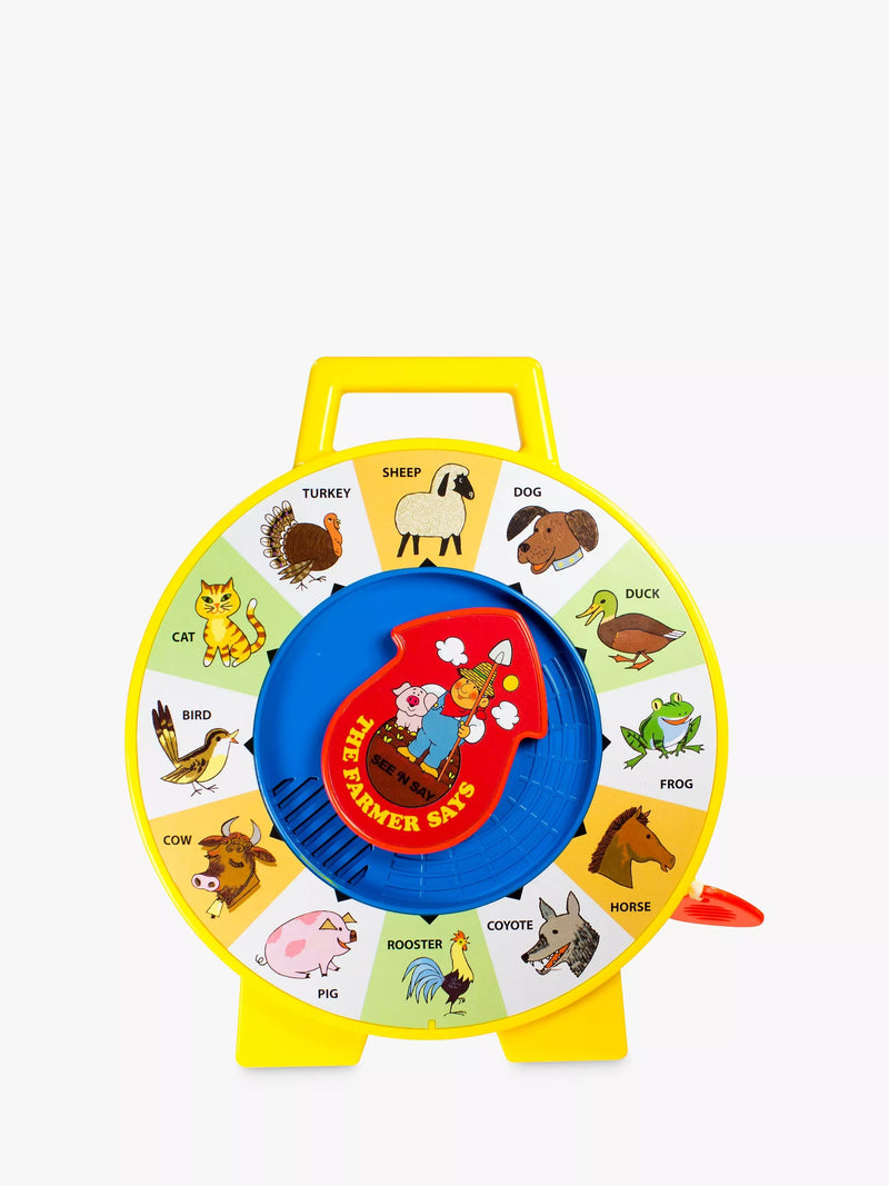 Fisher-Price Classics See 'N Say The Farmer Says animal sounds toy - British product