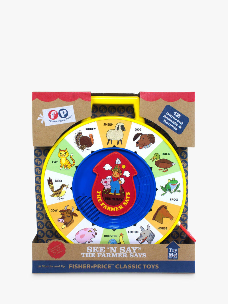 Fisher-Price Classics See 'N Say The Farmer Says animal sounds toy - British product