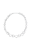 Nina B sterling silver open link necklace 45cm (British brand)
