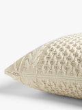 John Lewis organic cotton knit cushion in Marshmallow, UK version