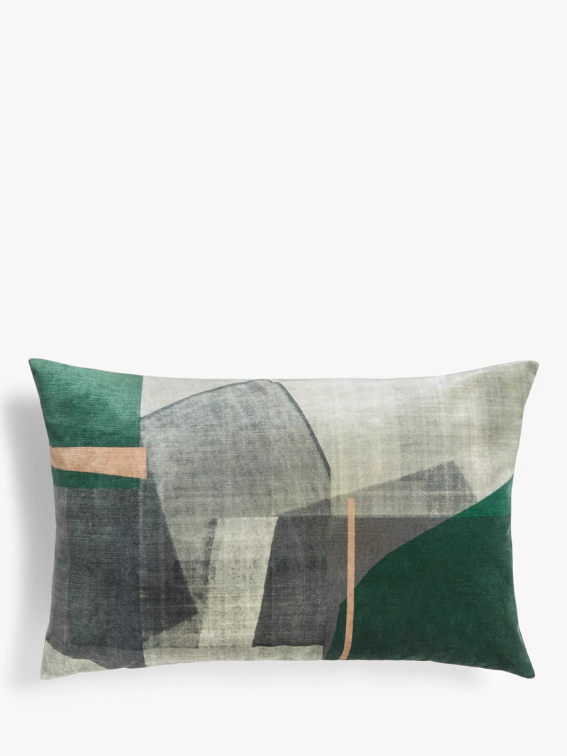 John Lewis No.198 cushion Evergreen 40x60cm (British brand)