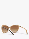 Ralph Lauren women's cat's eye sunglasses black gradient, imported from the UK