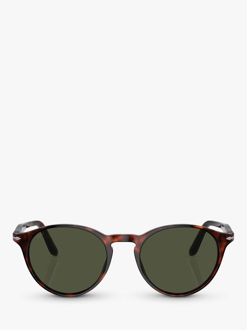 Persol oval sunglasses tortoise green lens 50mm (British brand)
