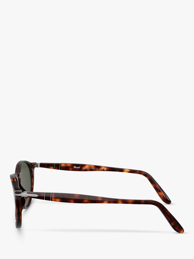 Persol oval sunglasses tortoise green lens 50mm (British brand)