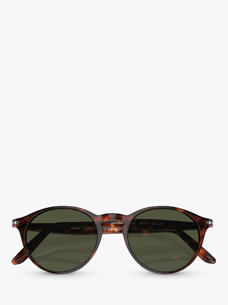 Persol oval sunglasses tortoise green lens 50mm (British brand)