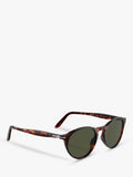 Persol oval sunglasses tortoise green lens 50mm (British brand)