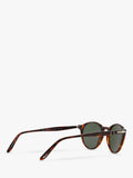 Persol oval sunglasses tortoise green lens 50mm (British brand)