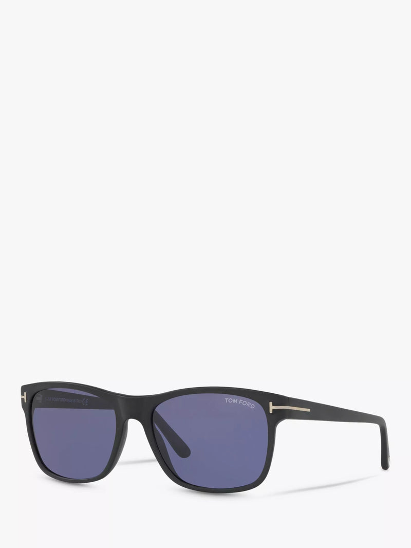TOM FORD Giulio polarised square sunglasses 57mm, imported from the UK