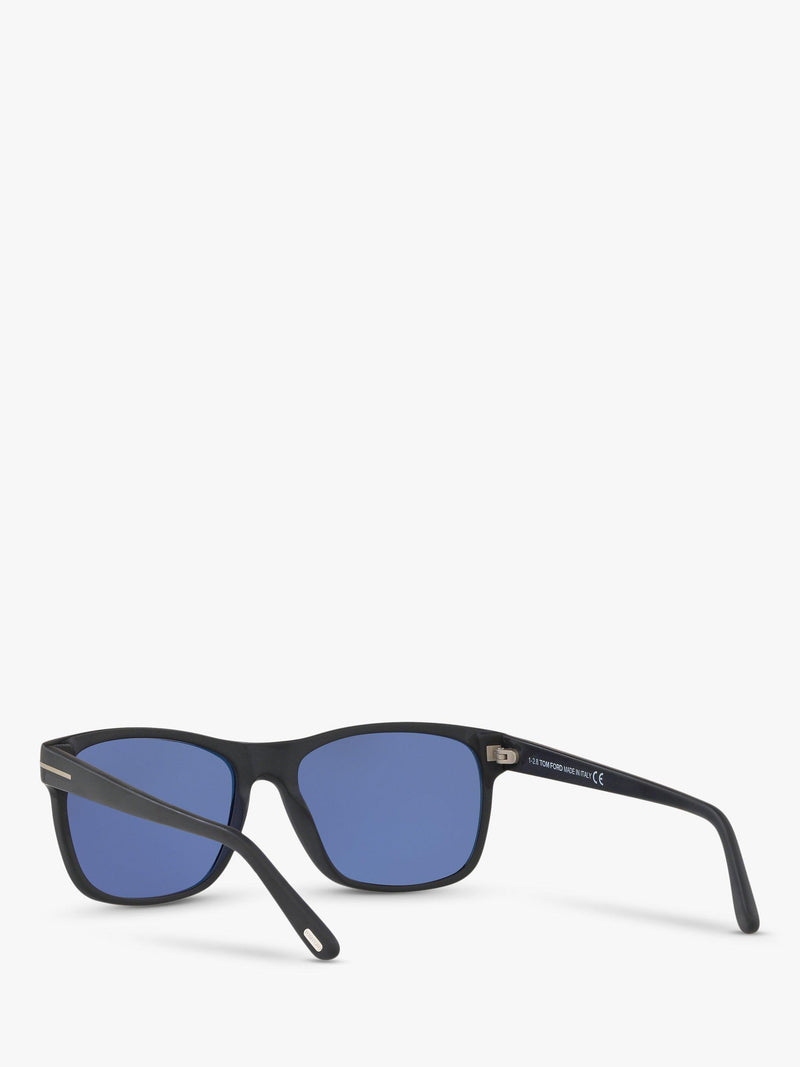 TOM FORD Giulio polarised square sunglasses 57mm, imported from the UK