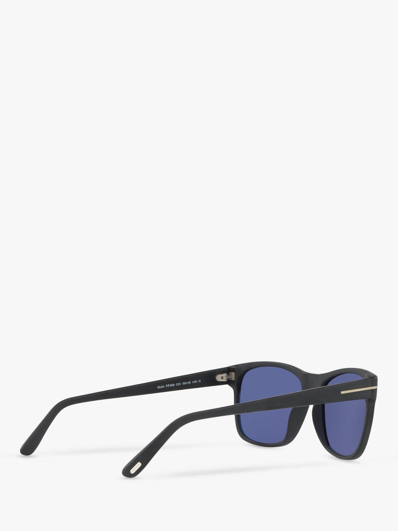 TOM FORD Giulio polarised square sunglasses 57mm, imported from the UK