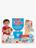 Melissa & Doug 24-piece Pet Vet Play Set (British brand)