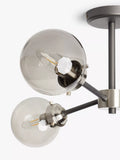 John Lewis Orb semi flush ceiling light, imported from the UK
