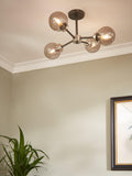 John Lewis Orb semi flush ceiling light, imported from the UK