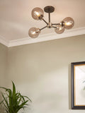 John Lewis Orb semi flush ceiling light, imported from the UK
