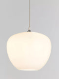 John Lewis Wren Easy-to-Fit Ceiling Shade Smoked Glass 28cm Diameter