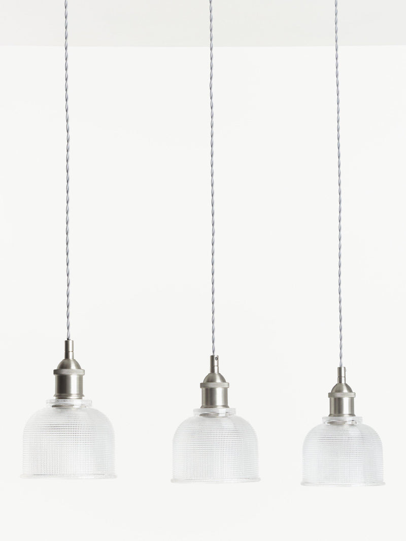 John Lewis Ezra 3-light pendant ceiling light (British brand)