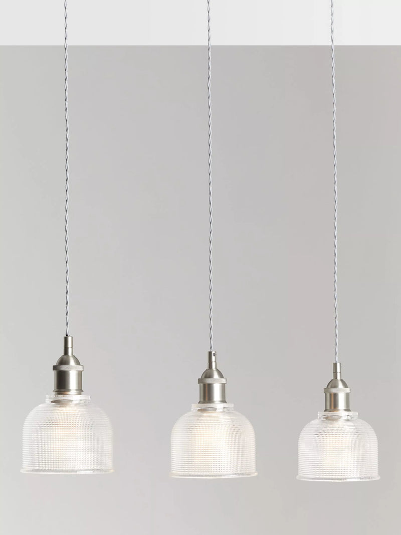 John Lewis Ezra 3-light pendant ceiling light (British brand)
