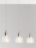 John Lewis Ezra 3-light pendant ceiling light (British brand)