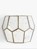 John Lewis Romy mirrored glass wall light (British brand)