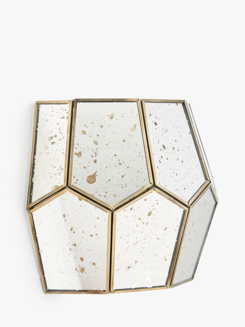 John Lewis Romy mirrored glass wall light (British brand)