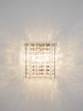 John Lewis Dazzle crystal mirrored wall light clear - British product