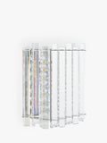 John Lewis Dazzle crystal mirrored wall light clear - British product