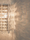 John Lewis Dazzle crystal mirrored wall light clear - British product