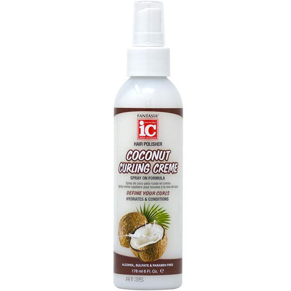 Fantasia Coconut Curling Creme Spray On Formula - British product