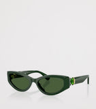 Swarovski cat eye sunglasses with crystal accents, UK version