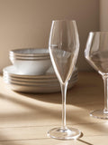 John Lewis champagne flutes set of 4 270ml (British brand)