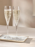 John Lewis clear sparkling wine flutes set of 4 175ml, UK version