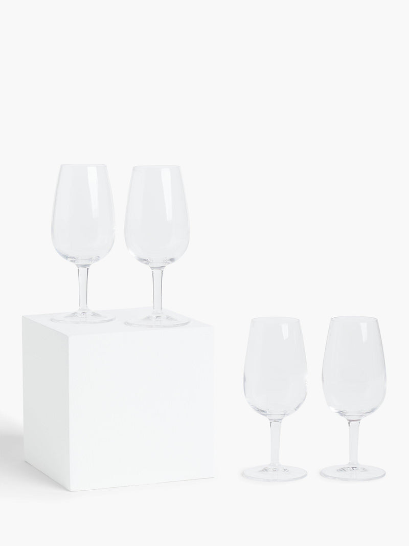 John Lewis fortified wine port glasses set of 4 215ml, UK version