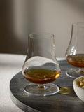 Set of two John Lewis clear whisky glasses, 230ml each, UK version