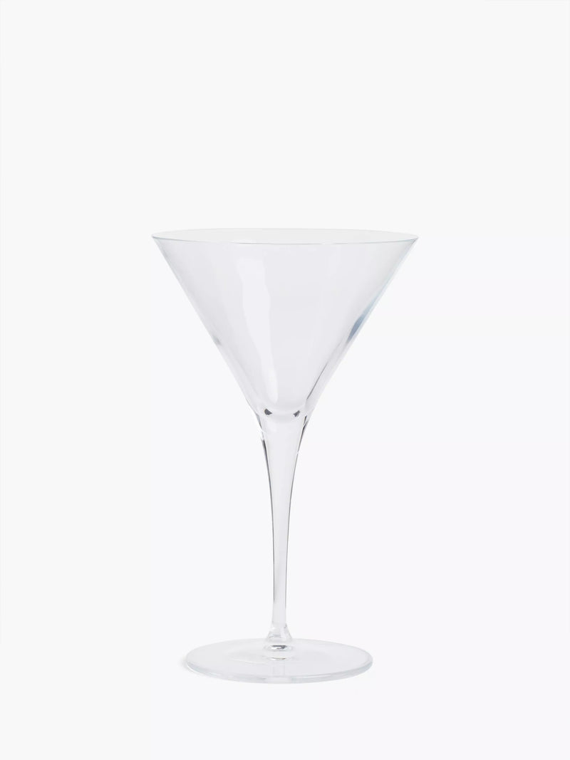 John Lewis martini cocktail glasses clear set of 2 300ml, UK version