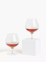 John Lewis John Lewis Connoisseur Brandy Glasses, Set of 2, 720ml, Clear- Buy online at McGrocer