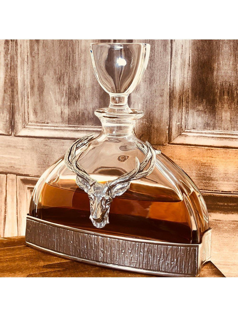 English Pewter Company Stag Decanter 570ml - British product