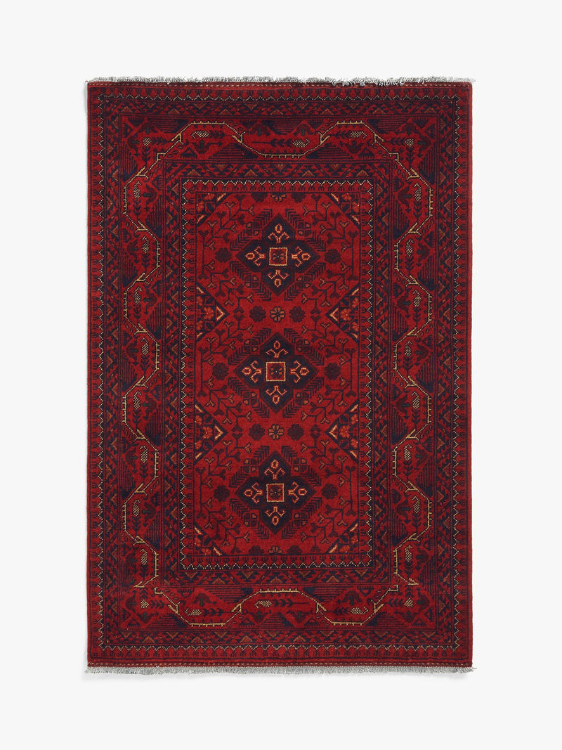 Gooch Luxury red hand knotted rug 145x95cm, UK version