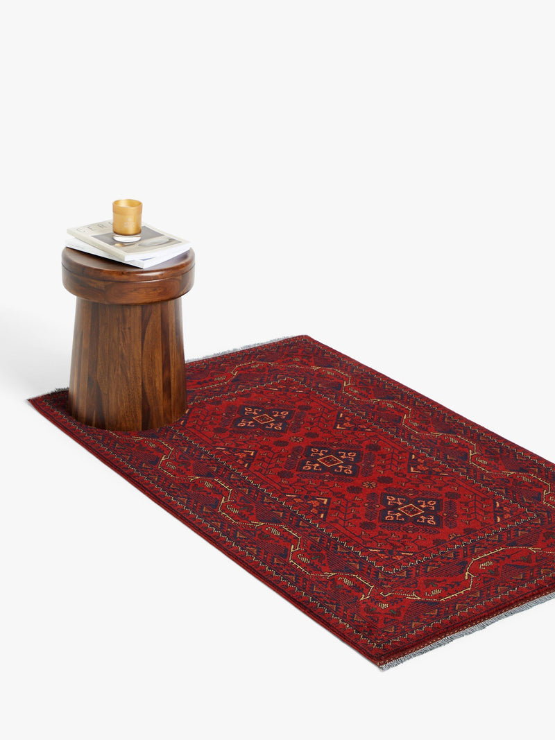 Gooch Luxury red hand knotted rug 145x95cm, UK version
