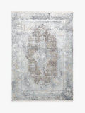 Gooch Luxury distressed medallion rug 290x200cm, imported from the UK