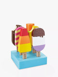 John Lewis wooden ice lollies pretend play set, UK version